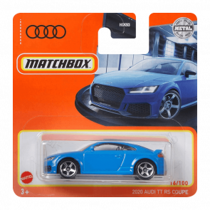 Машинка Велике Місто Matchbox Audi TT RS Coupe Showroom 1:64 GVX16/GXM24/HGK93 Blue