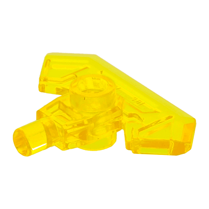 Зброя Lego Сокира 10шт Head with Bar 22407 6133827 Trans-Yellow Б/У - Retromagaz