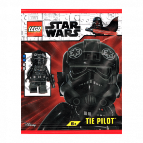 Конструктор Lego Фігурка TIE Pilot Paper Bag Star Wars 912410 sw1260 Новый - Retromagaz