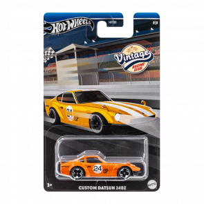 Тематическая Машинка Hot Wheels Custom Datsun 240Z Vintage Racing Club 1:64 HRT81/HRV10 Orange