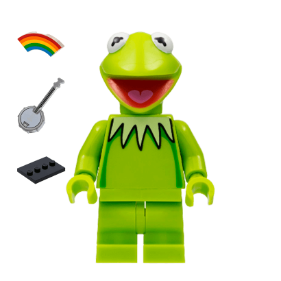 Фигурка Lego The Muppets Kermit the Frog TV Series coltm-5 1 Новый - Retromagaz