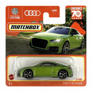 Машинка Велике Місто Matchbox Audi TT RS Coupe Highway 1:64 HLD10 Green - Retromagaz