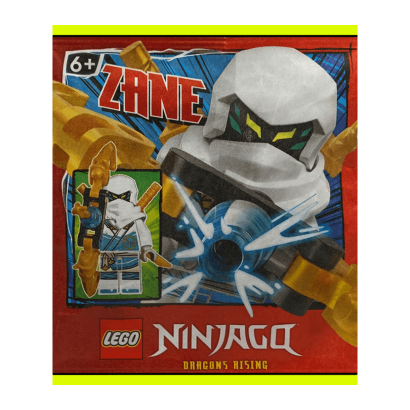 Конструктор Lego Фігурка Zane Paper Bag #2 Ninjago 892401 njo819 Новый - Retromagaz