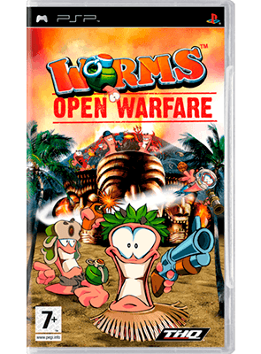 Игра Sony PlayStation Portable Worms Open Warfare Английская Версия Б/У - Retromagaz