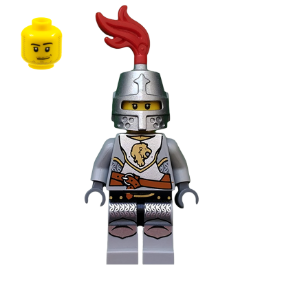 Фигурка Lego Kingdoms Lion Knight Breastplate with Lion Head Castle cas440 Б/У - Retromagaz