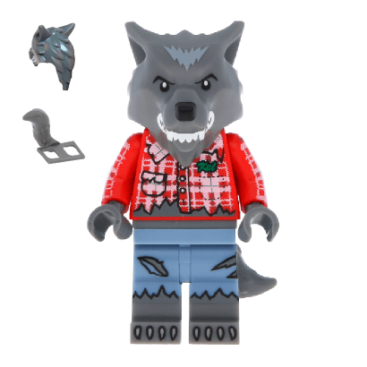 Фигурка Lego Series 14 Wolf Guy Collectible Minifigures col211 Б/У - Retromagaz