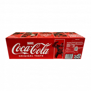 Набор Напиток Coca-Cola Classic Marvel Limited Edition Deadpool 330ml 12шт