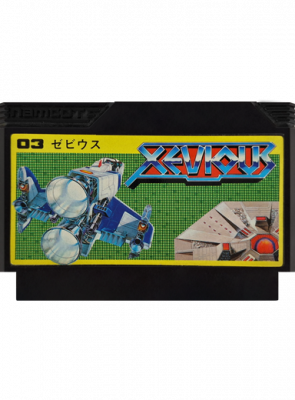 Игра Nintendo Famicom Dendy Xevious Английская Версия Б/У - Retromagaz