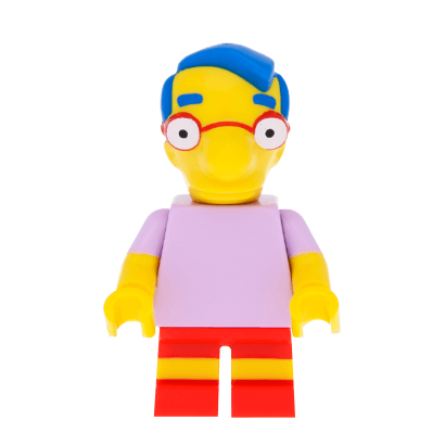 Фігурка Lego The Simpsons Milhouse Van Houten Cartoons sim015 Б/У - Retromagaz