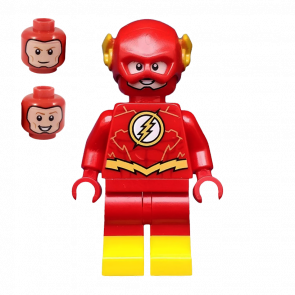 Фигурка Lego DC Flash Gold Outlines on Chest and Yellow Boots Super Heroes sh0549 Б/У