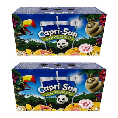 Набор Напиток Соковый Capri-Sun 20шт Jungle Drink 200ml - Retromagaz