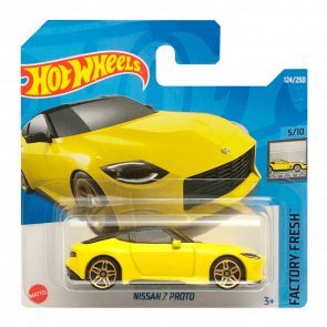 Машинка Базовая Hot Wheels Nissan Z Proto Factory Fresh 1:64 HCT13 Yellow