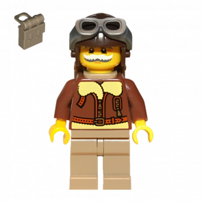 Фигурка Lego Series 3 Pilot Collectible Minifigures col036 Б/У - Retromagaz