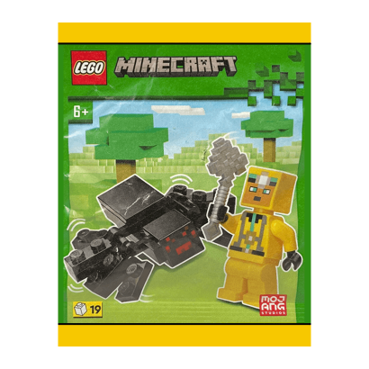 Конструктор Lego Фігурка Cave Explorer with Spider Paper Bag Minecraft 662410 Новый - Retromagaz