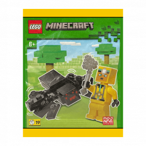 Конструктор Lego Фігурка Cave Explorer with Spider Paper Bag Minecraft 662410 Новый