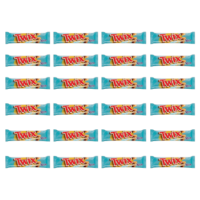 Набір Батончик Twix Печиво з Солоною Карамеллю 75g 24шт - Retromagaz