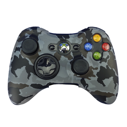 Чохол Силіконовий RMC Xbox 360 Camo Grey Новий - Retromagaz