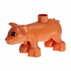 Фигурка Lego Animals Pig Adult Duplo pig03pb01 Nougat Б/У - Retromagaz