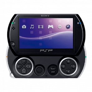 Консоль Sony PlayStation Portable Go PSP-N1xxx Модифицированная 16GB Black + 5 Встроенных Игр Б/У - Retromagaz