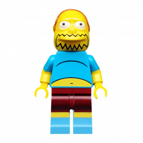 Фигурка Lego The Simpsons Comic Book Guy Cartoons sim033 1 Б/У