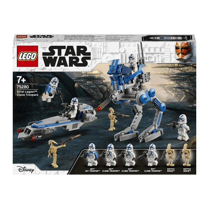 Конструктор Lego 501st Legion Clone Troopers Star Wars 75280 Новый - Retromagaz