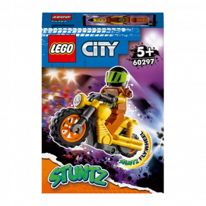 Конструктор Lego Разрушительный Трюковый Мотоцикл City 60297 Новый - Retromagaz