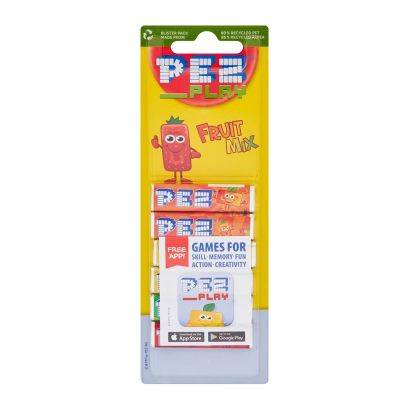 Конфеты Жевательные PEZ Fruit Mix 6 Pieces 51g - Retromagaz