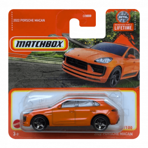 Машинка Велике Місто Matchbox Porsche Macan Roadtrip 1:64 HKX28/HVN65 Orange - Retromagaz