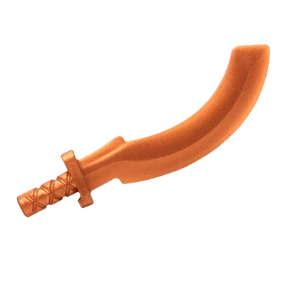 Оружие Lego Меч Khopesh Sickle Sword 93247 6264135 Reddish Copper Б/У - Retromagaz