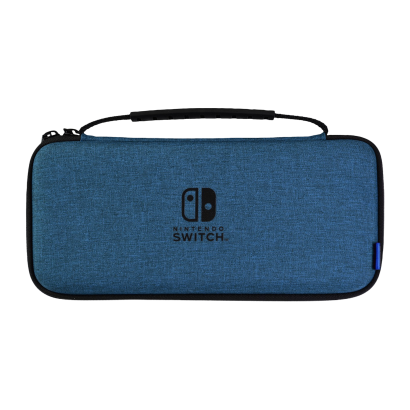 Чохол Твердий Nintendo Switch OLED Model Slim Tough Pouch Blue Новий - Retromagaz