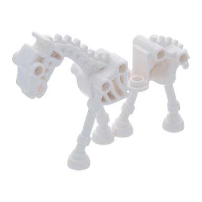 Фігурка Lego Земля Horse Skeletal Animals 59228 74463 1 6002025 Glow In Dark White Б/У - Retromagaz