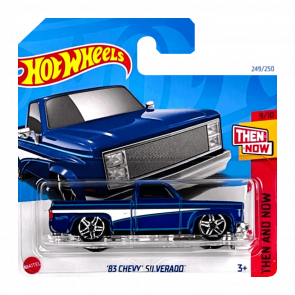 Машинка Базова Hot Wheels '83 Chevy Silverado Then and Now 1:64 HTC73 Blue