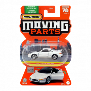 Тематична Машинка Matchbox 1990 Toyota MR2 W20 Moving Parts 1:64 FWD28/HLG32 White - Retromagaz