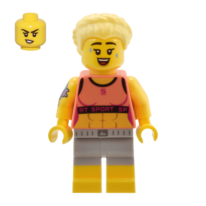 Фигурка Lego Series 25 Fitness Instructor Collectible Minifigures col430 Б/У - Retromagaz