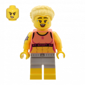 Фигурка Lego Series 25 Fitness Instructor Collectible Minifigures col430 Б/У - Retromagaz