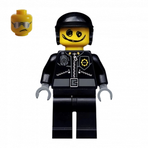 Фигурка Lego The Lego Movie Bad Cop Scribble-Face Cartoons tlm007 Б/У - Retromagaz