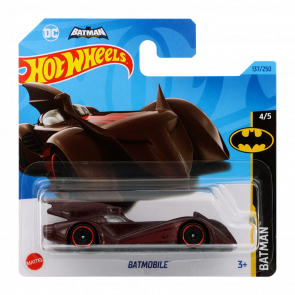 Машинка Базовая Hot Wheels DC Batmobile Batman 1:64 HKG98 Dark Red