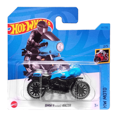 Машинка Базовая Hot Wheels BMW R nineT Racer Treasure Hunts Moto 1:64 HKL01 Blue - Retromagaz