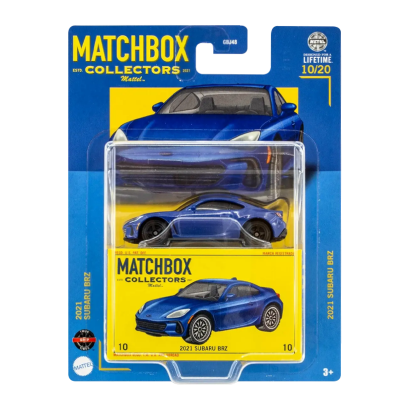 Машинка Premium Matchbox 2021 Subaru BRZ Collectors 1:64 HVW17 Blue - Retromagaz