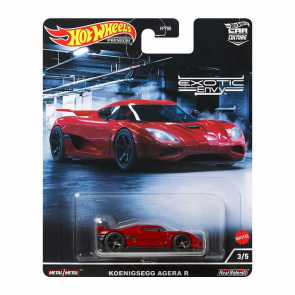 Машинка Premium Hot Wheels Koenigsegg Agera R Exotic Envy 1:64 HCJ90 Red