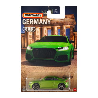 Тематична Машинка Matchbox '20 Audi TT RS Germany 1:64 HVV23 Green - Retromagaz