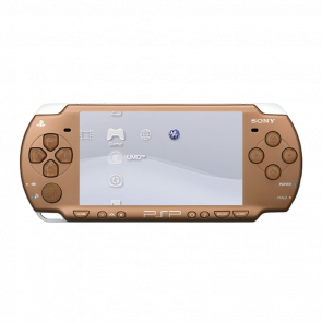 Консоль Sony PlayStation Portable Slim PSP-2ххх Модифицированная 32GB Matte Bronze + 5 Встроенных Игр Б/У - Retromagaz