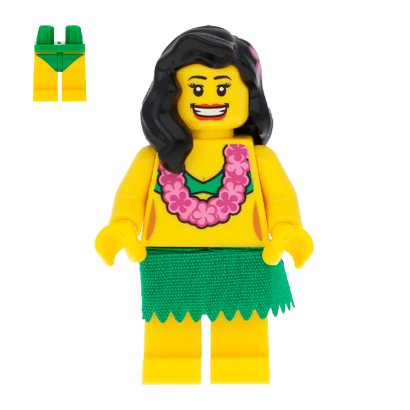 Фігурка Lego Series 3 Hula Dancer Collectible Minifigures col033 Б/У - Retromagaz