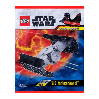 Конструктор Lego TIE Advanced Mini Paper Bag Star Wars 912311 Новый - Retromagaz