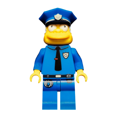 Фигурка Lego The Simpsons Chief Wiggum Cartoons sim021 Б/У - Retromagaz