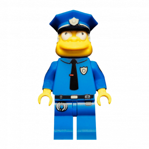 Фигурка Lego The Simpsons Chief Wiggum Cartoons sim021 Б/У