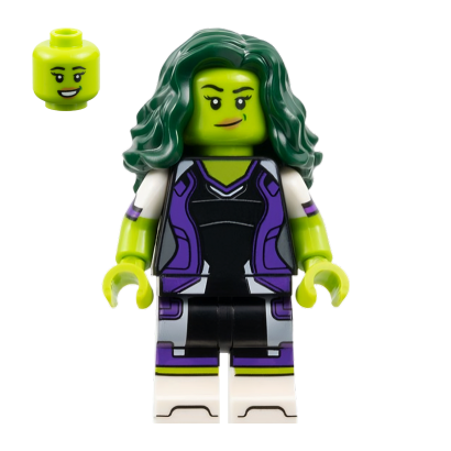 Фігурка Lego Marvel She-Hulk Studios Series 2 Super Heroes colmar17 Б/У - Retromagaz