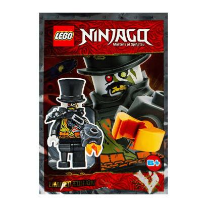 Конструктор Lego Фігурка Iron Baron Foil Pack Ninjago 891948 njo464 Новий - Retromagaz