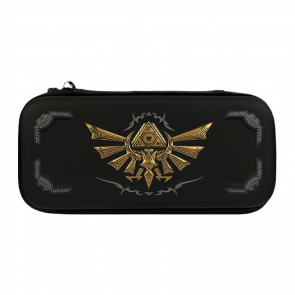 Чехол Твердый RMC Switch OLED Model The Legend of Zelda Royal Wing Crest Black Новый - Retromagaz