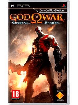 Игра Sony PlayStation Portable God of War Ghost of Sparta Русская Озвучка Б/У